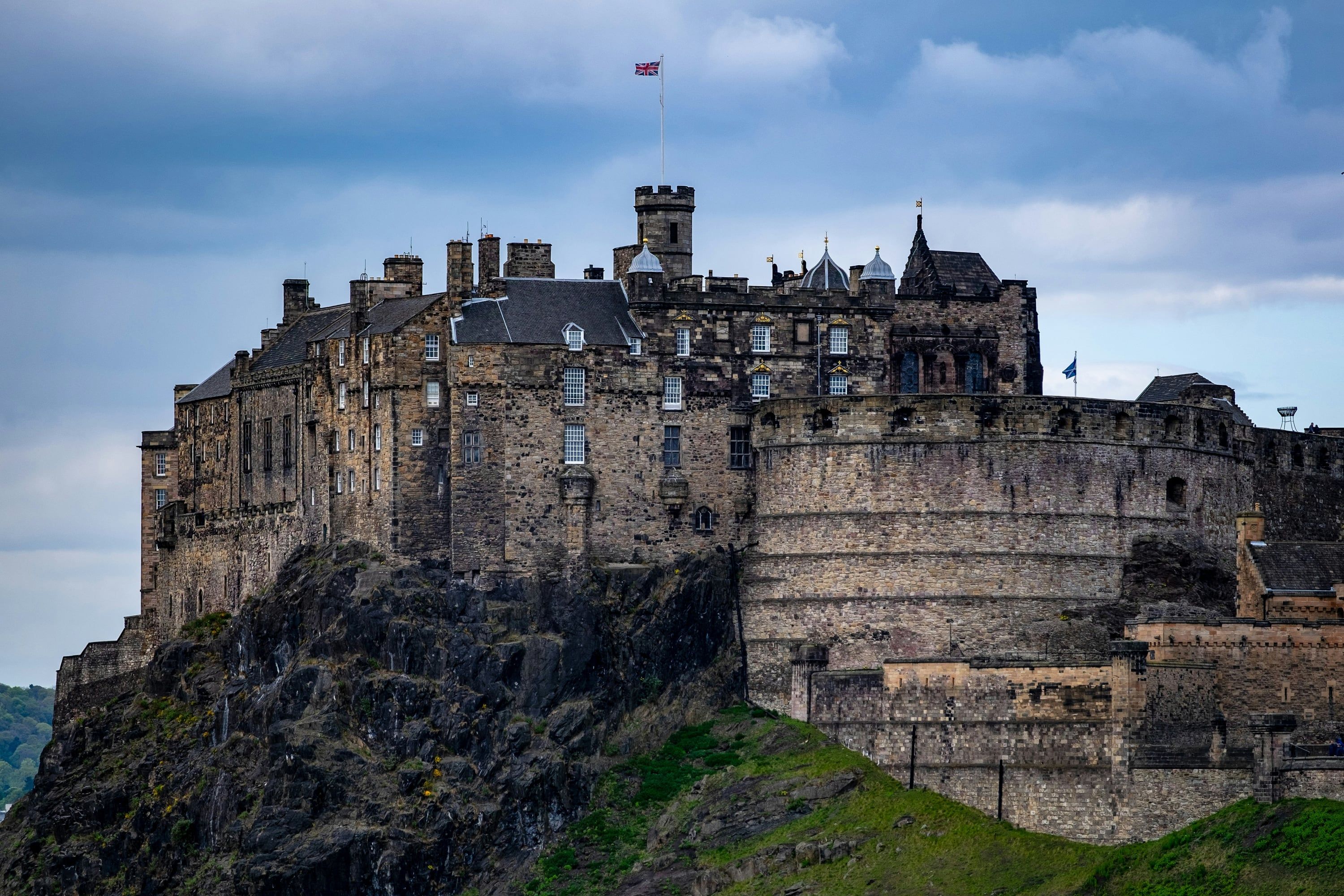 Castillo de Edimburgo visitado en el tour