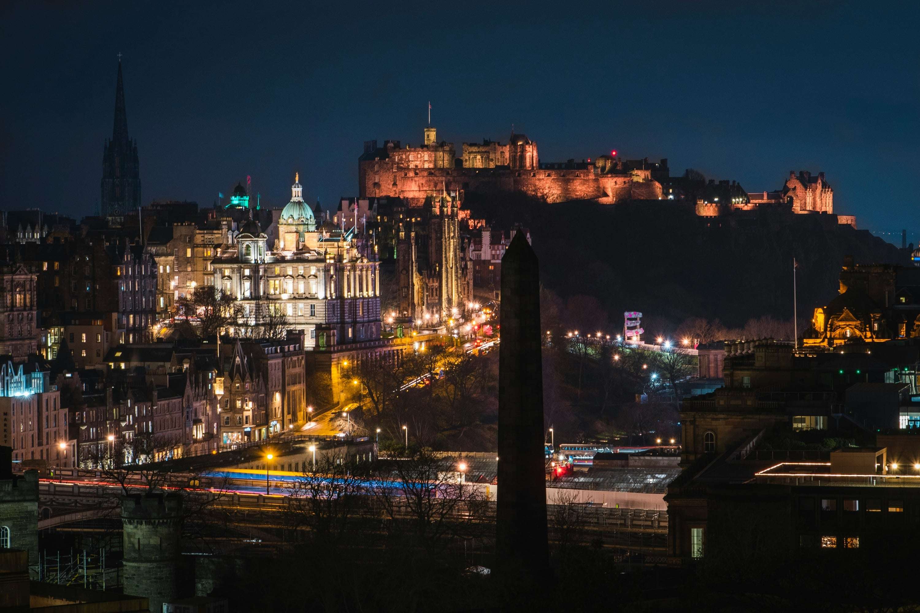 Edimburgo por la noche