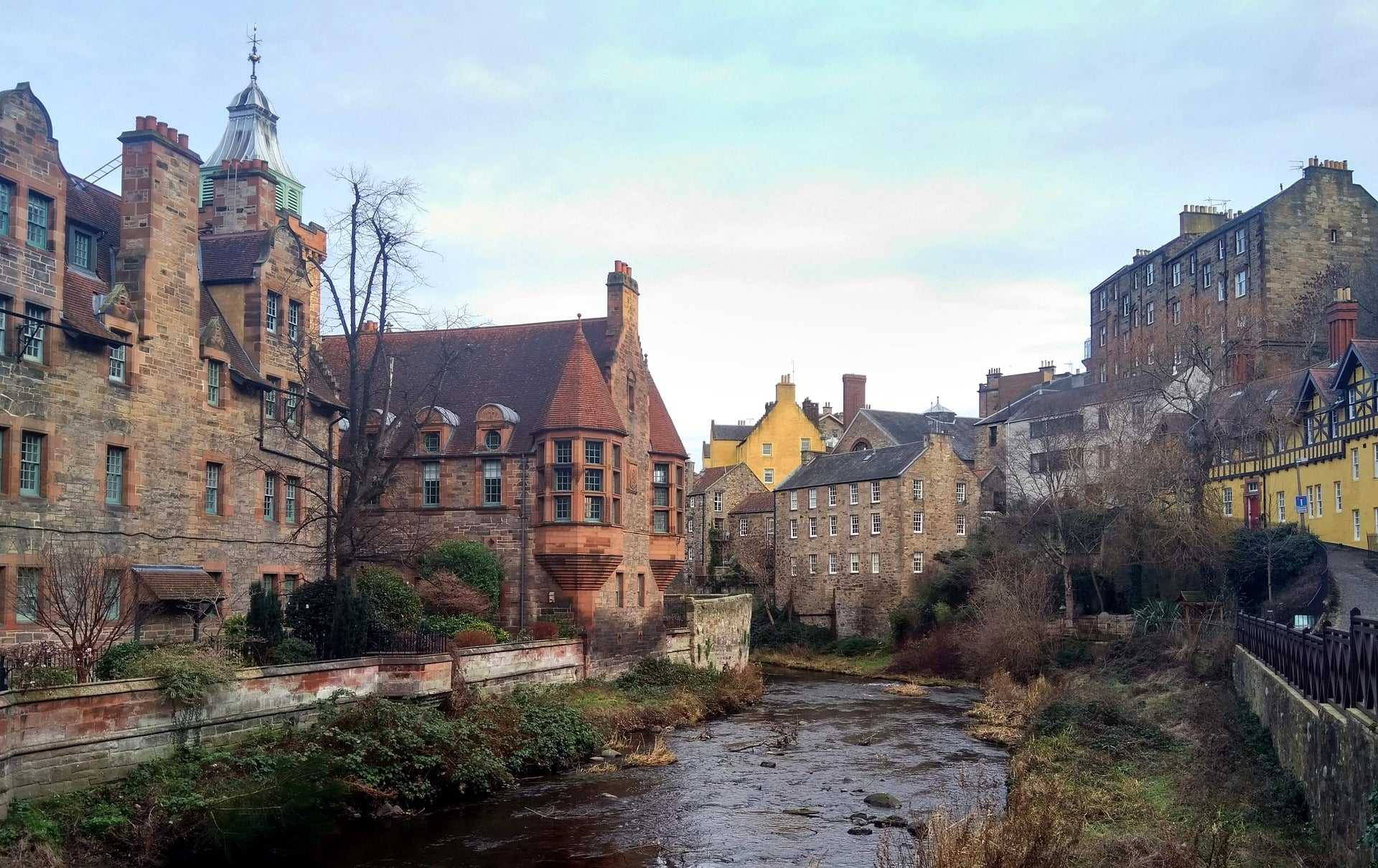 Dean Village in Edinburgh's New Town