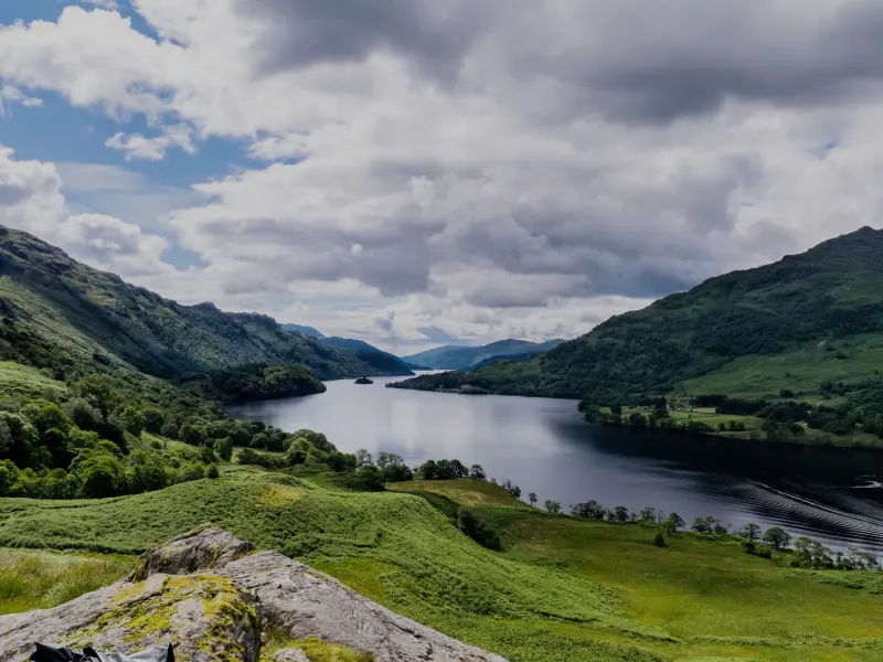 El lago Lomond y el parque nacional de los Trossachs