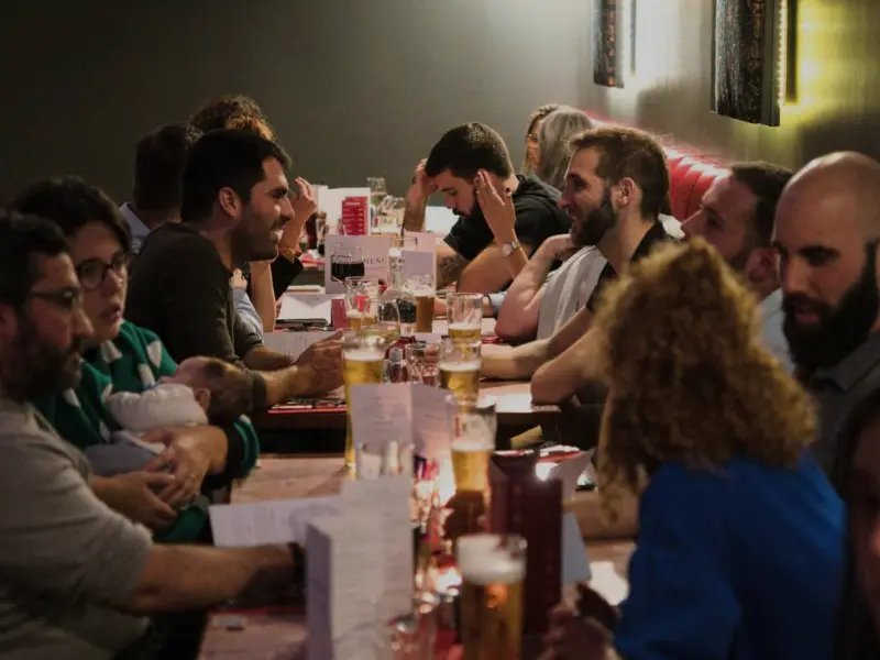 Traditional Scottish dinner in Edinburgh with live music
